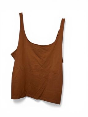 Boho Chico’s Sz 3 Layering  Adjustable Tank Rust Festival Western Sz XL Cowgirl